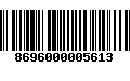 Código de Barras 8696000005613