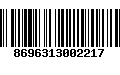 Código de Barras 8696313002217