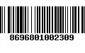 Código de Barras 8696801002309