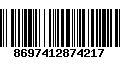 Código de Barras 8697412874217