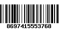 Código de Barras 8697415553768