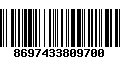 Código de Barras 8697433809700