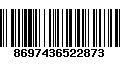 Código de Barras 8697436522873