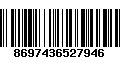 Código de Barras 8697436527946