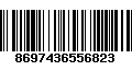 Código de Barras 8697436556823