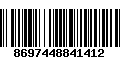 Código de Barras 8697448841412