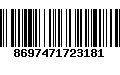 Código de Barras 8697471723181