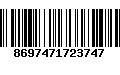 Código de Barras 8697471723747