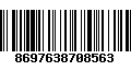 Código de Barras 8697638708563