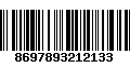 Código de Barras 8697893212133