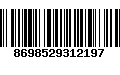 Código de Barras 8698529312197