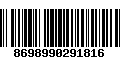 Código de Barras 8698990291816