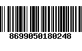 Código de Barras 8699050180248