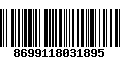 Código de Barras 8699118031895