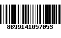 Código de Barras 8699141057053