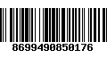 Código de Barras 8699490850176