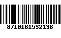 Código de Barras 8710161532136