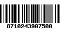 Código de Barras 8710243907500