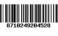 Código de Barras 8710249204528