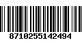 Código de Barras 8710255142494