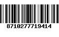 Código de Barras 8710277719414