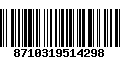 Código de Barras 8710319514298