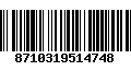 Código de Barras 8710319514748