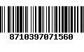 Código de Barras 8710397071560