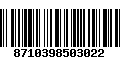 Código de Barras 8710398503022