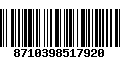 Código de Barras 8710398517920