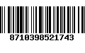 Código de Barras 8710398521743