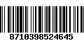 Código de Barras 8710398524645