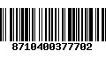 Código de Barras 8710400377702