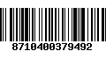 Código de Barras 8710400379492