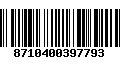 Código de Barras 8710400397793