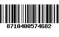 Código de Barras 8710400574682