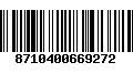 Código de Barras 8710400669272