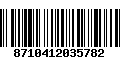 Código de Barras 8710412035782