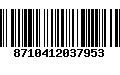 Código de Barras 8710412037953