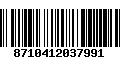 Código de Barras 8710412037991