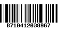 Código de Barras 8710412038967