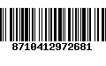 Código de Barras 8710412972681