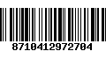 Código de Barras 8710412972704