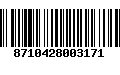 Código de Barras 8710428003171