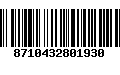 Código de Barras 8710432801930