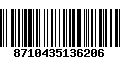 Código de Barras 8710435136206