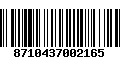 Código de Barras 8710437002165