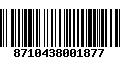 Código de Barras 8710438001877