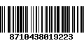 Código de Barras 8710438019223