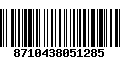 Código de Barras 8710438051285